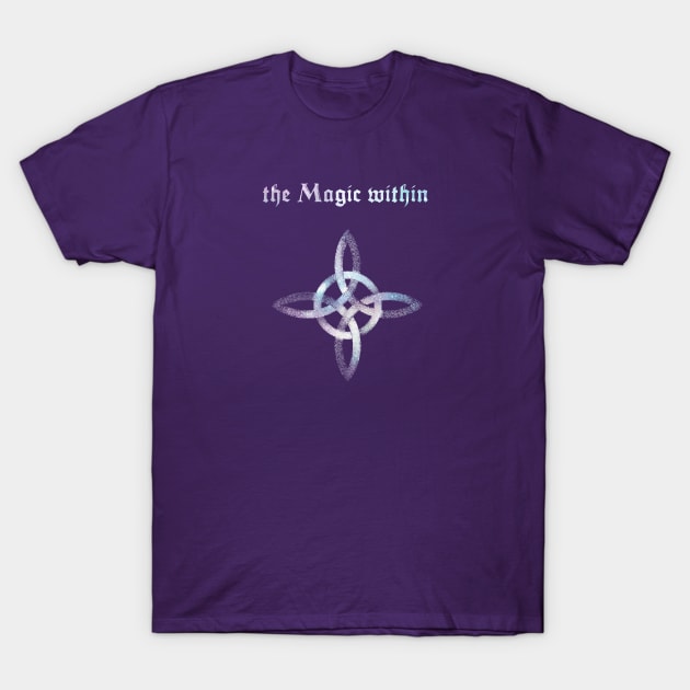 Witch's knot: the magic within T-Shirt by Blacklinesw9
